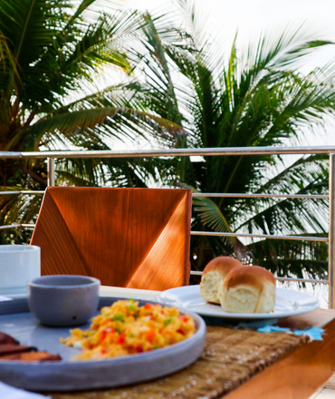 Terasse Essen Urlaub Studenten